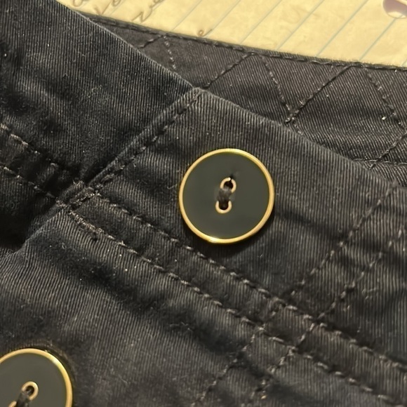 ANDEAWAY Navy Short With Side Buttons Plus Size 18 - Picture 5 of 8